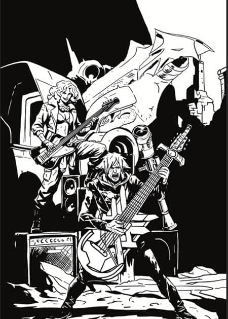 CVR D EMMANUEL GERVASONI CARDSTOCK CONCERT B&W