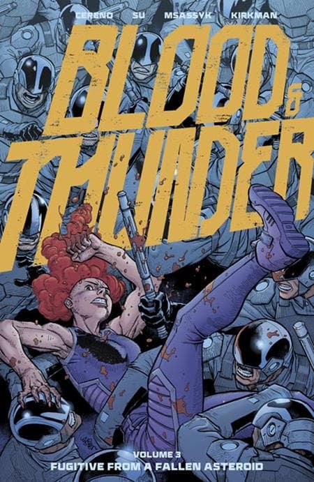 Cover for BLOOD & THUNDER