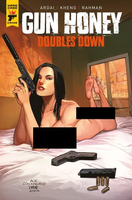 Cover for GUN HONEY DOUBLES DOWN NUDE