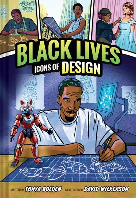 Cover for BLACK LIVES ICONS OF DESIGN