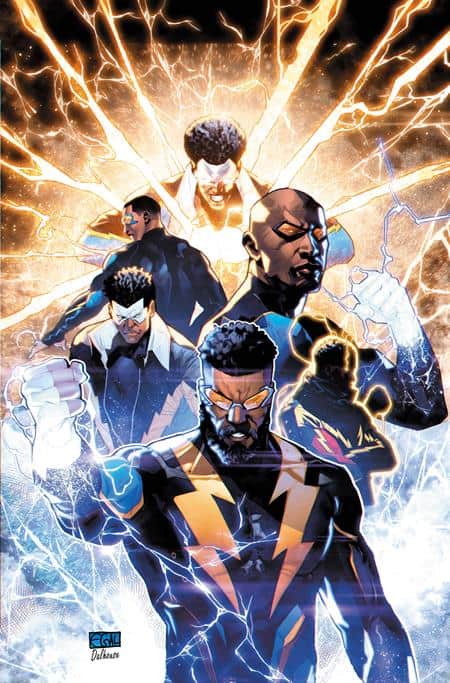 DC POWER BLACK LIGHTNING 50TH ANNIVERSARY SPECIAL Cover