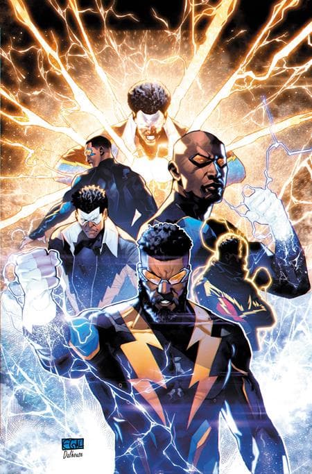 Cover for DC POWER BLACK LIGHTNING 50TH ANNIVERSARY SPECIAL