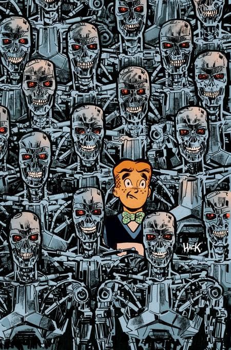 Cover for ARCHIE VS THE TERMINATOR