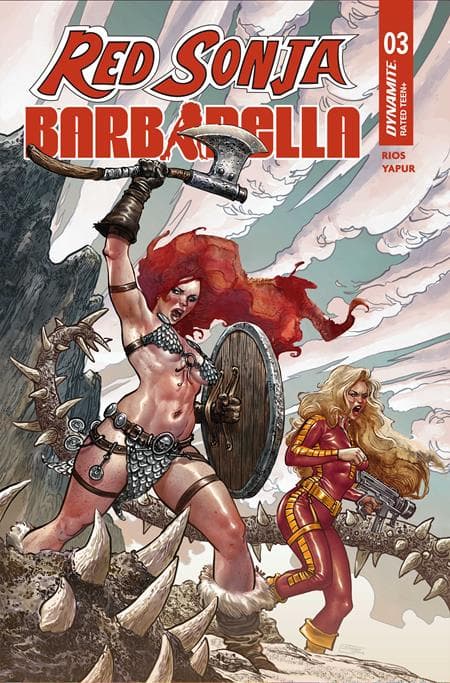 Cover for RED SONJA BARBARELLA