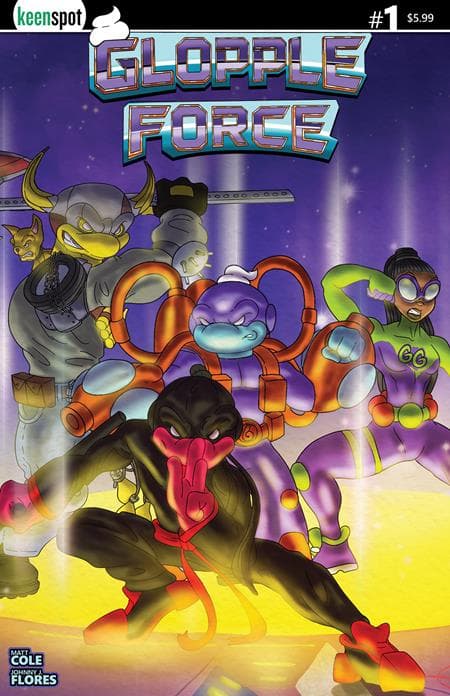 Cover for GLOPPLE FORCE