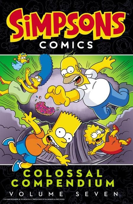 Cover for SIMPSONS COMICS COLOSSAL COMPENDIUM