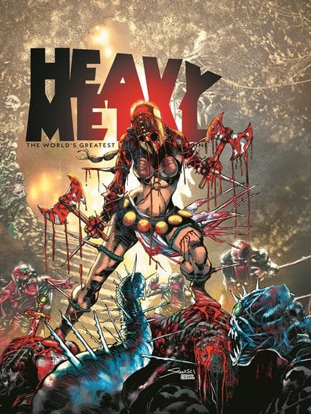 Cover for HEAVY METAL MAGAZINE