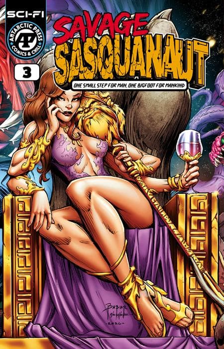 Cover for SAVAGE SASQUANAUT