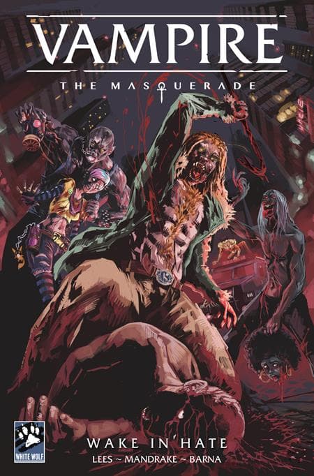 Cover for VAMPIRE THE MASQUERADE WAKE IN HATE