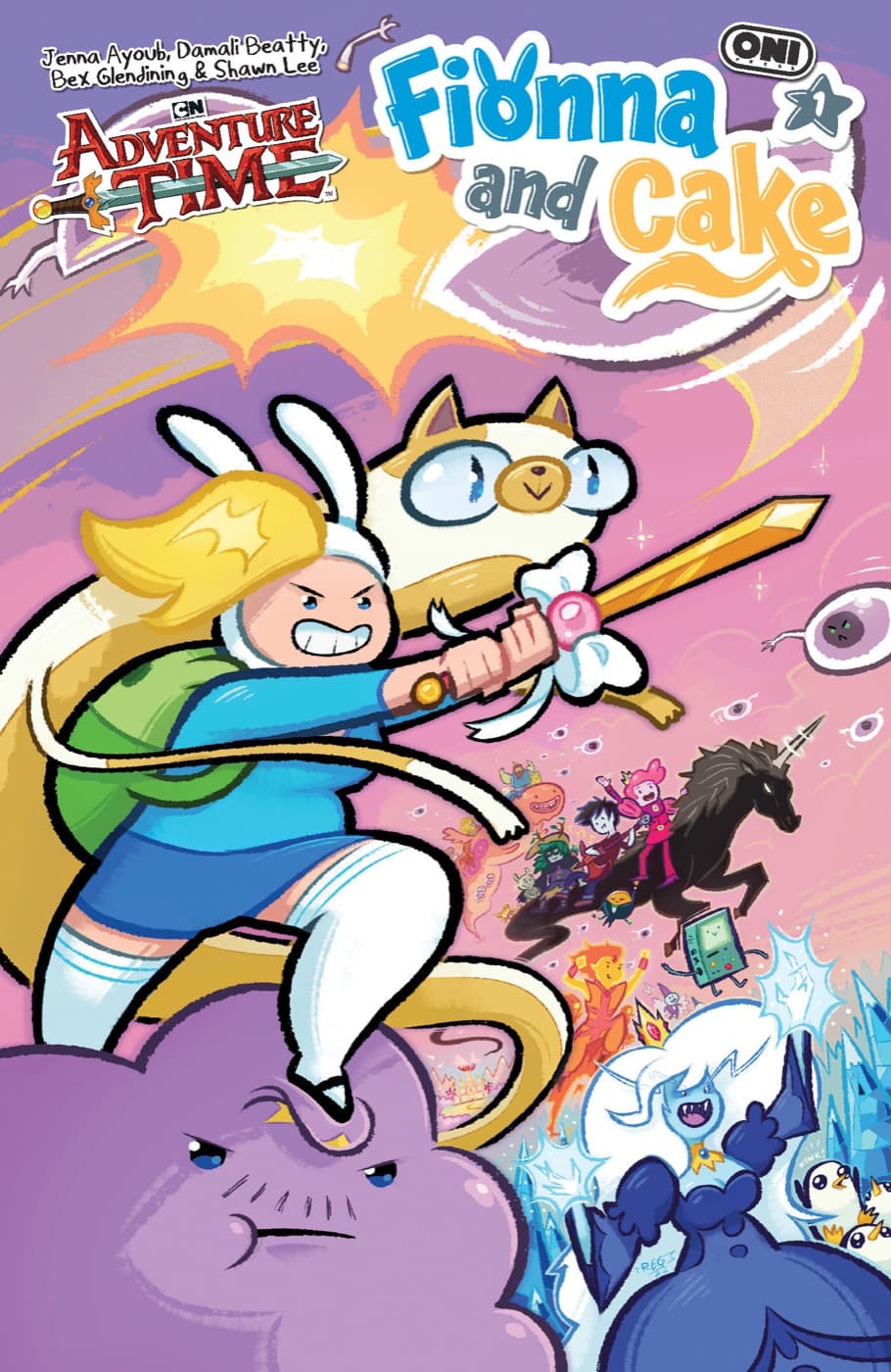 Cover for Adventure Time: Fionna & Cake