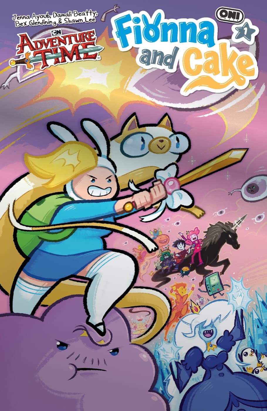 Cover for Adventure Time: Fionna & Cake