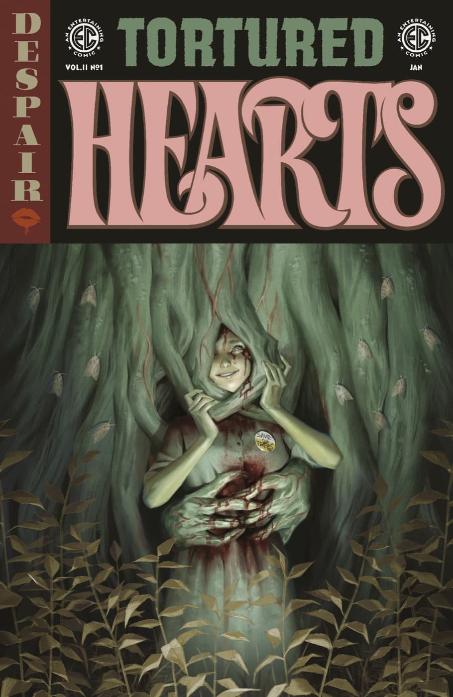 Cover for EC Tortured Hearts 2