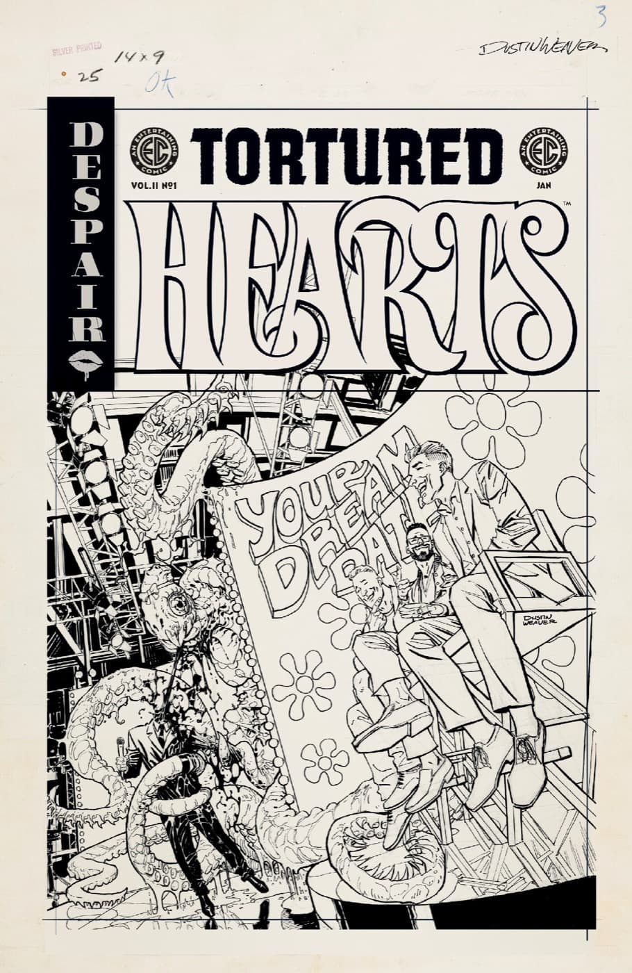 Cover for EC Tortured Hearts 2