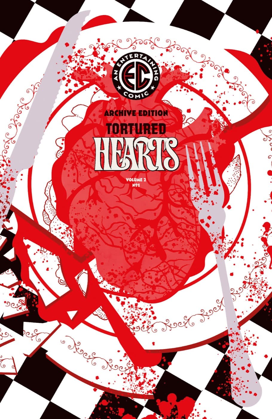 Cover for EC Tortured Hearts 2