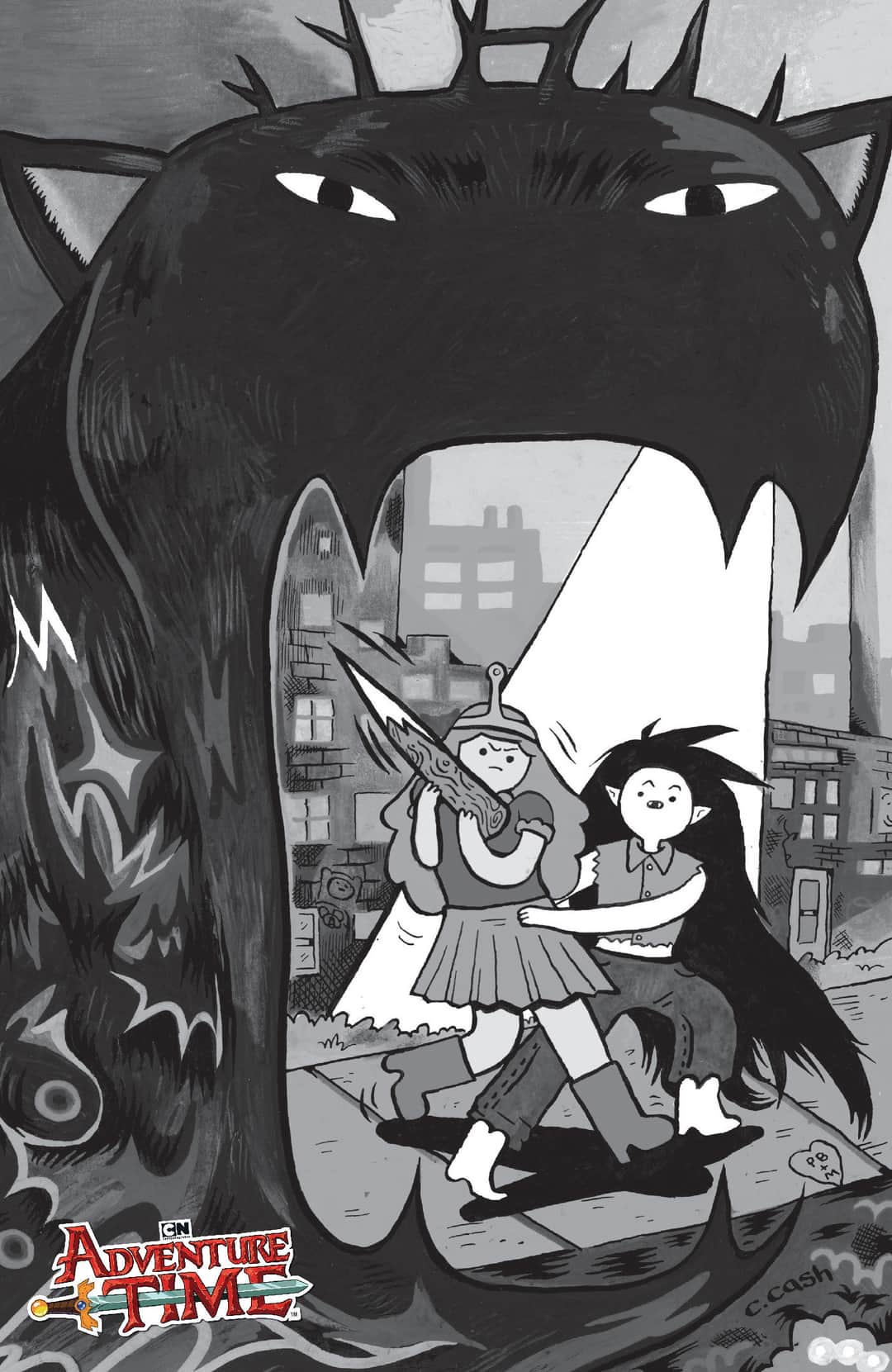 (ONE-SHOT) COVER D CAROLINE CASH B&W 1:10 VAR