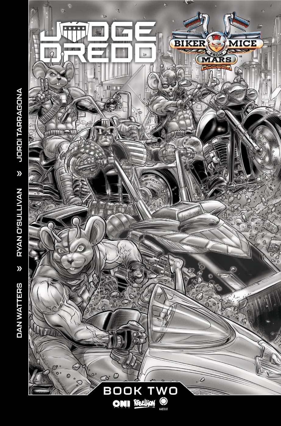 Cover for Judge Dredd/Biker Mice from Mars