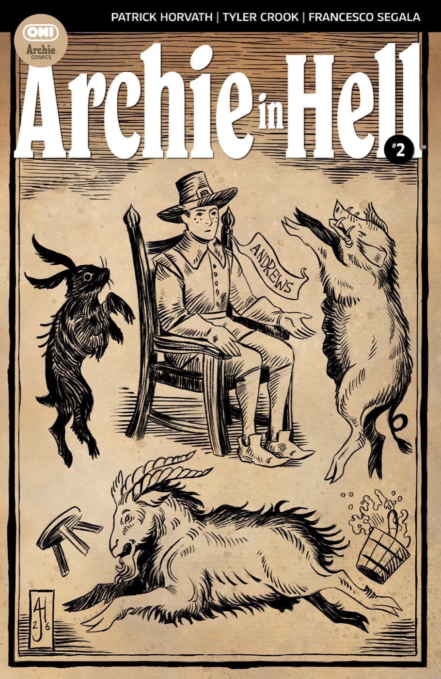 Cover for Archie in Hell