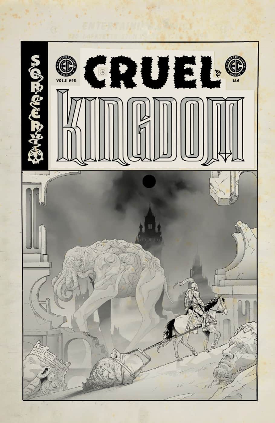 DANNY LUCKERT B&W ARTIST EDITION 1:20 VARIANT