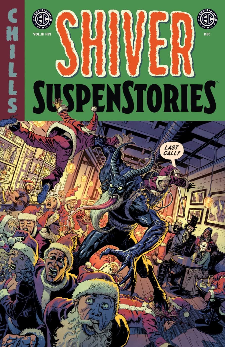 EC Shiver SuspenStories 3 Cover