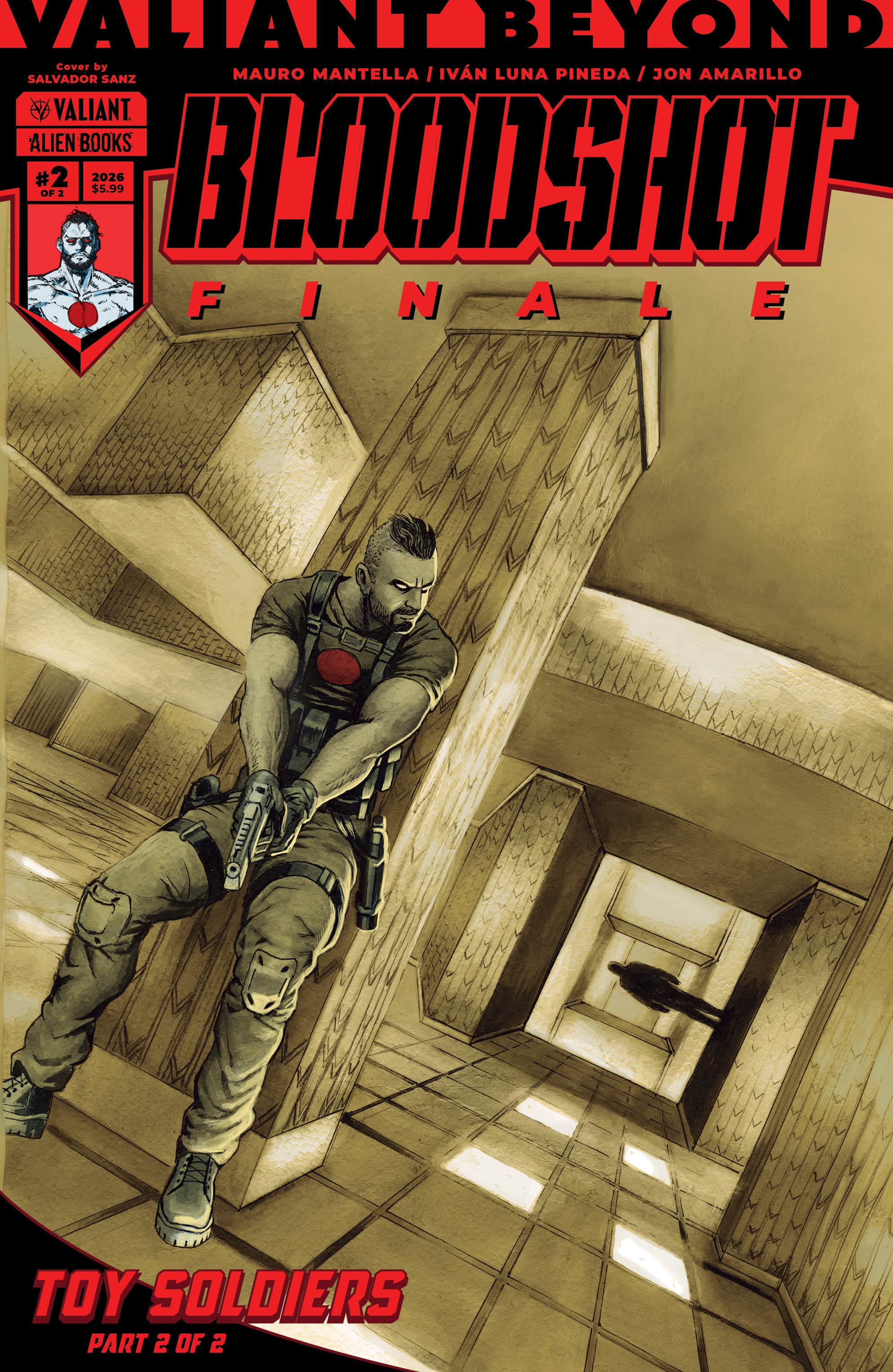 Valiant Beyond: Bloodshot Cover