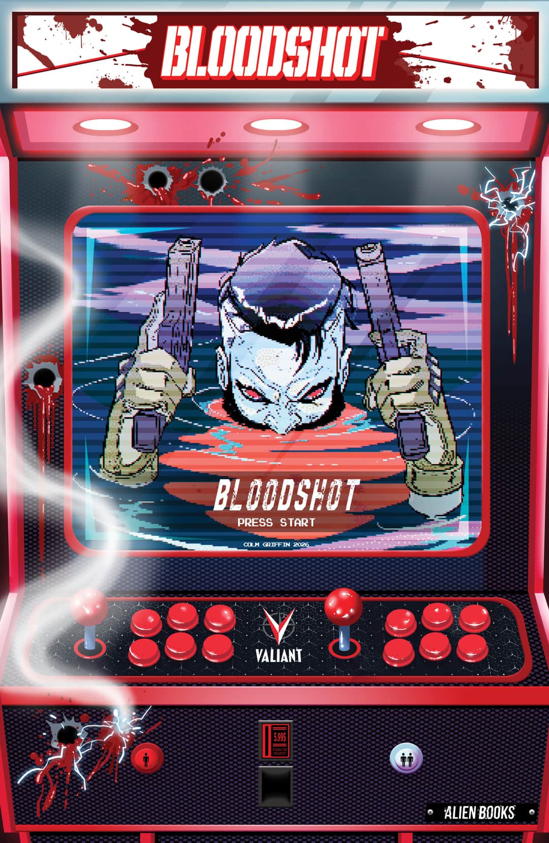 --TOY SOLDIERS #2 FINALE VARIANT B (GRIFFIN FULL ART ARCADE VARIANT)