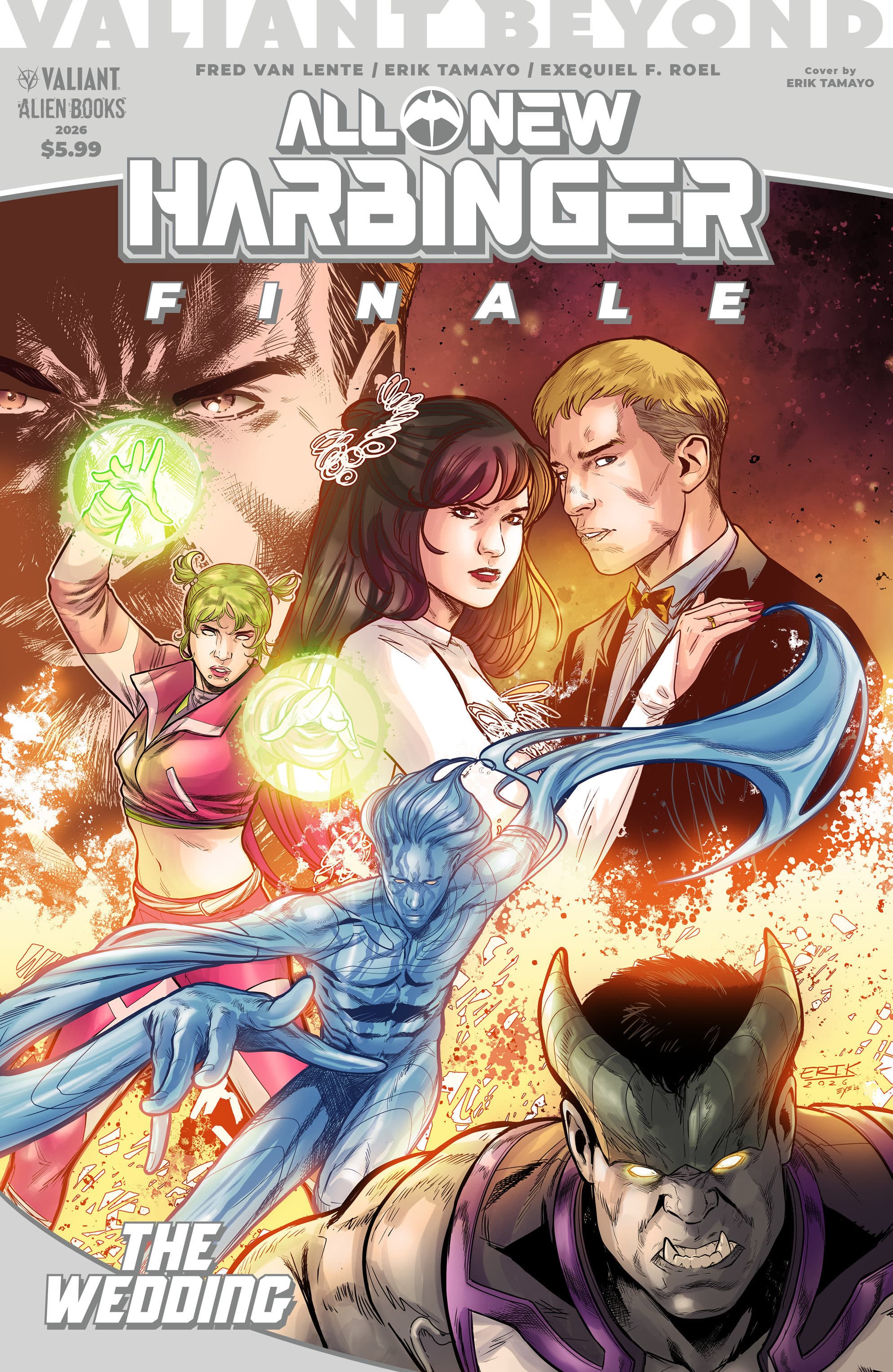 Cover for Valiant Beyond: All New Harbinger