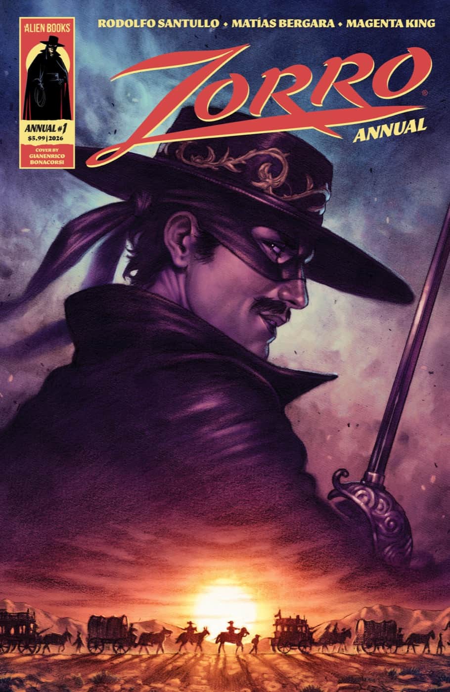 Zorro Annual Cover