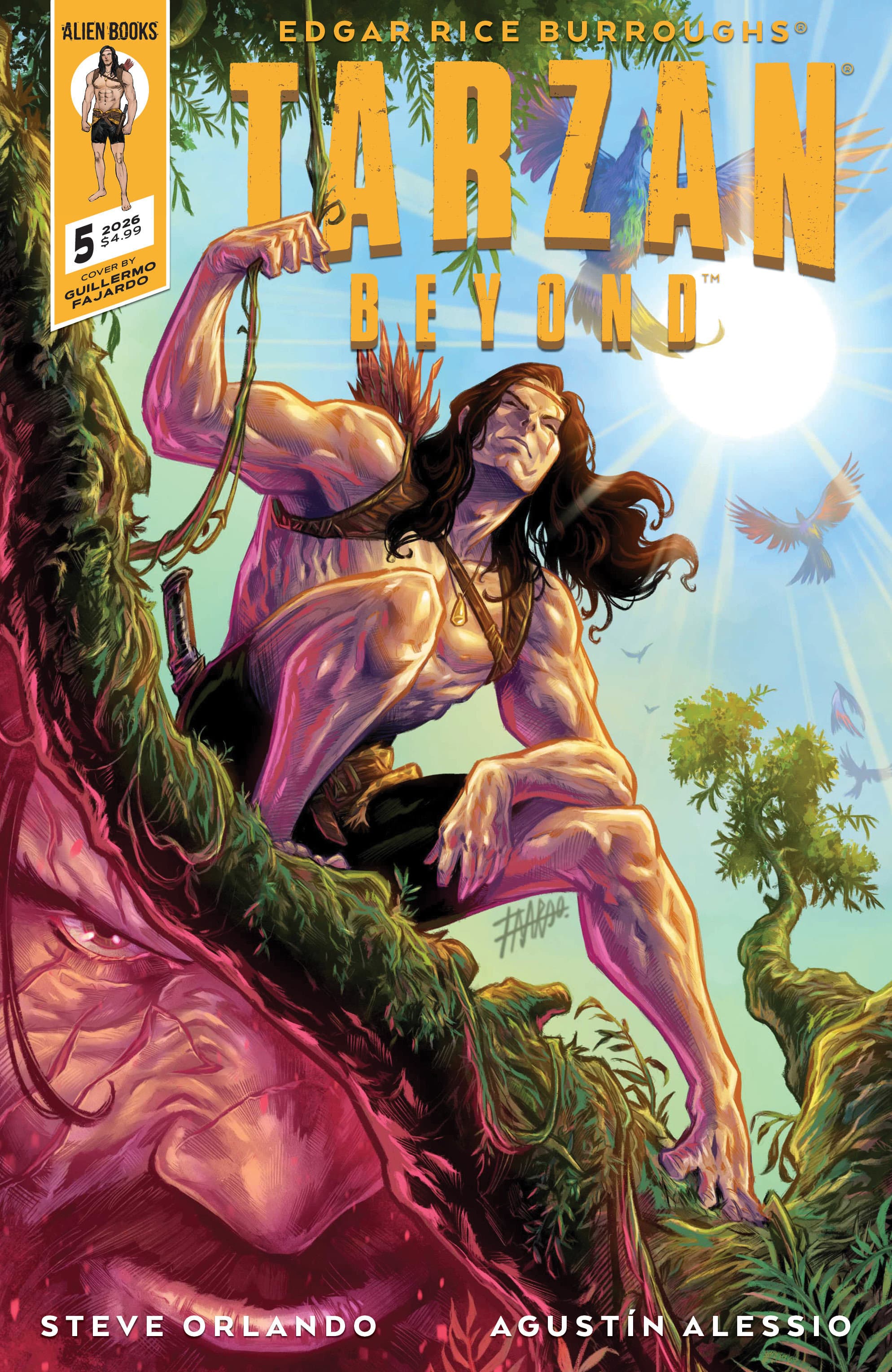 Cover for Tarzan Beyond