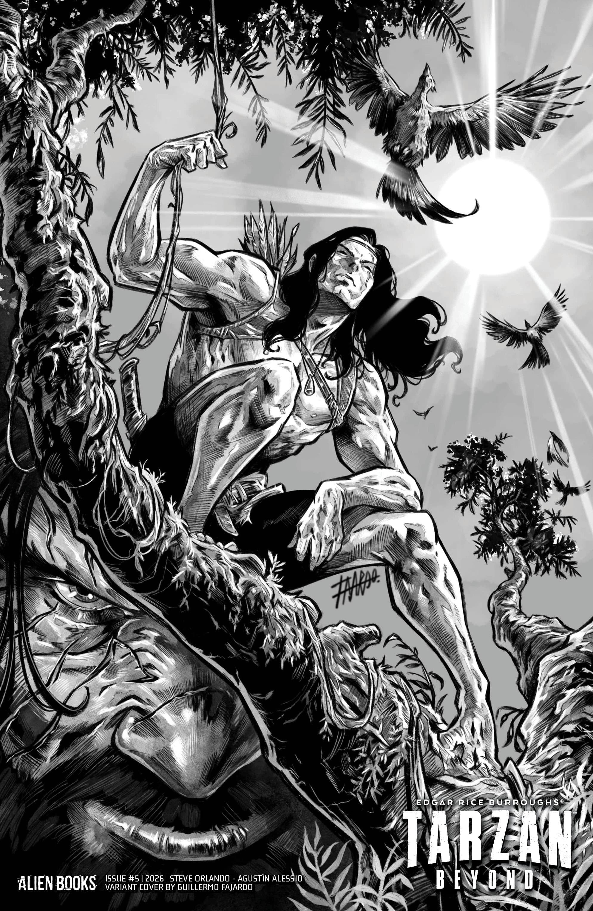 Cover for Tarzan Beyond