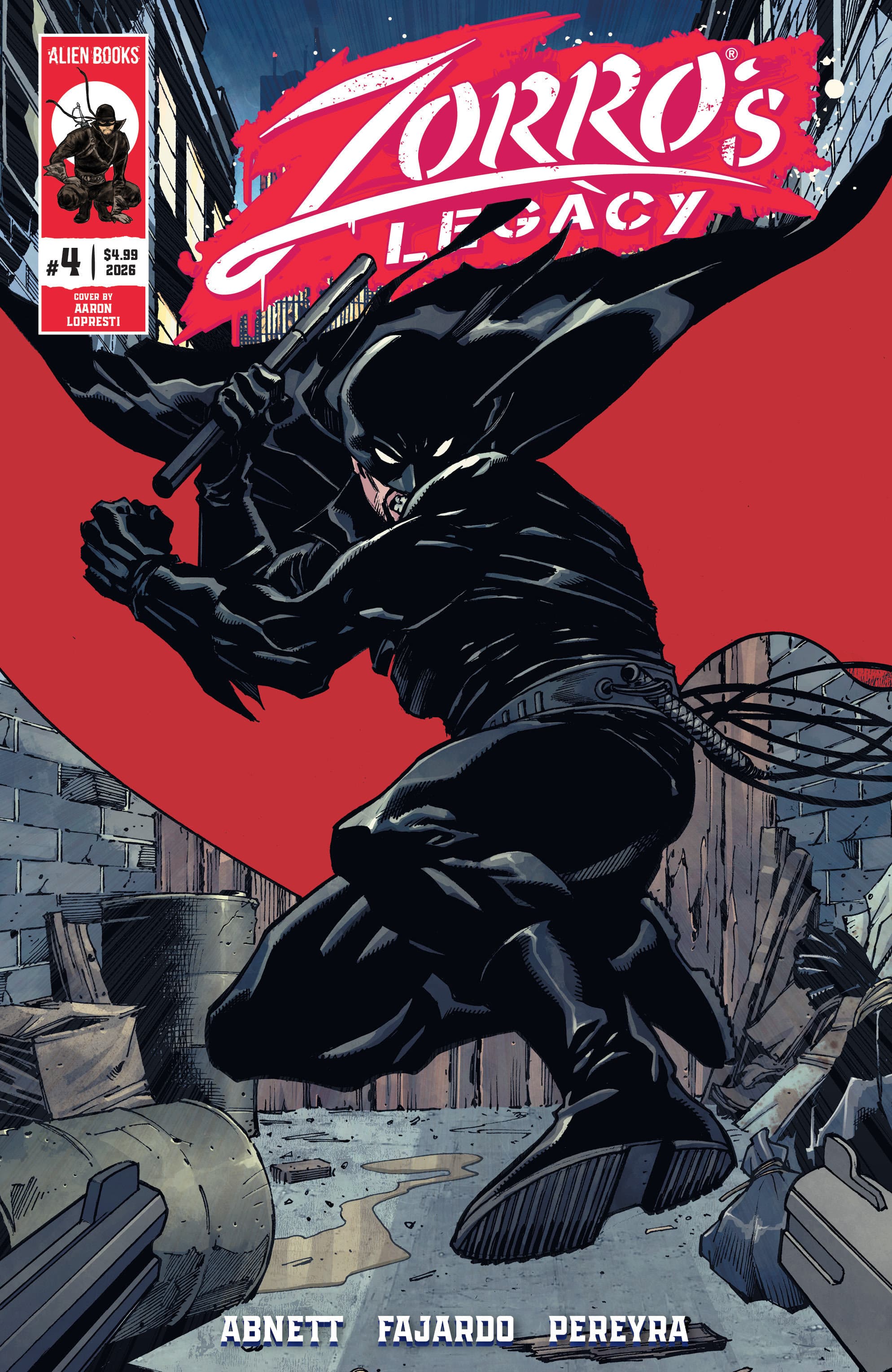 Cover for Zorro's Legacy