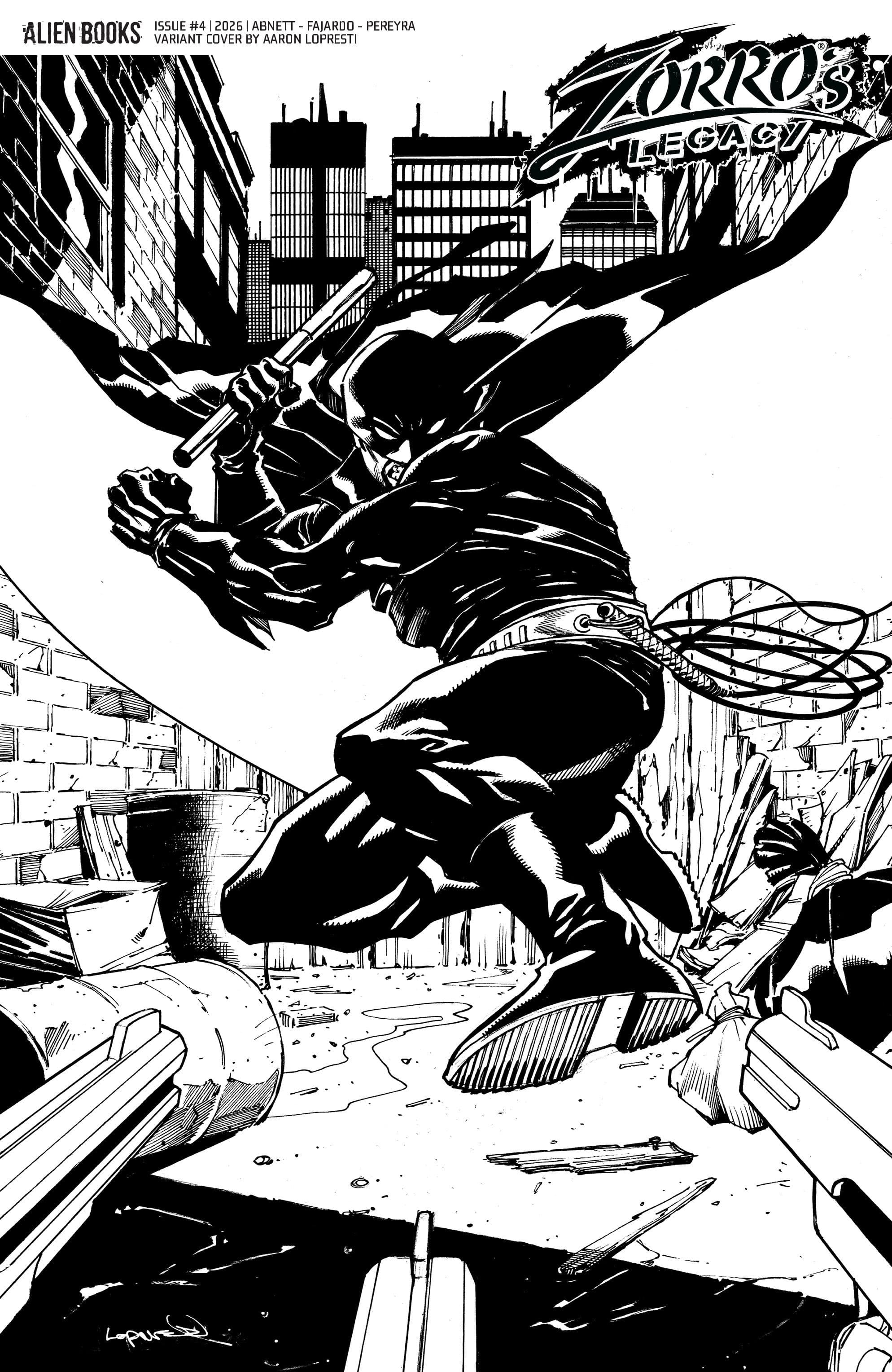 Cover for Zorro's Legacy