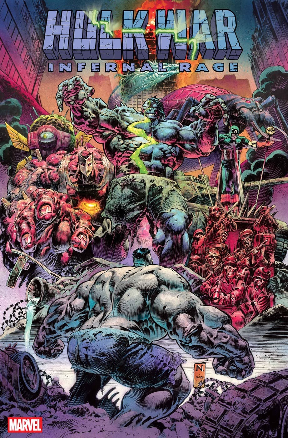Cover for HULK WAR: INFERNAL RAGE