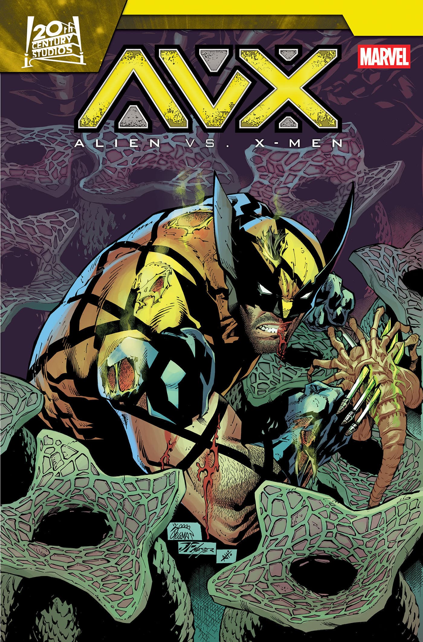 Cover for ALIEN VS. X-MEN