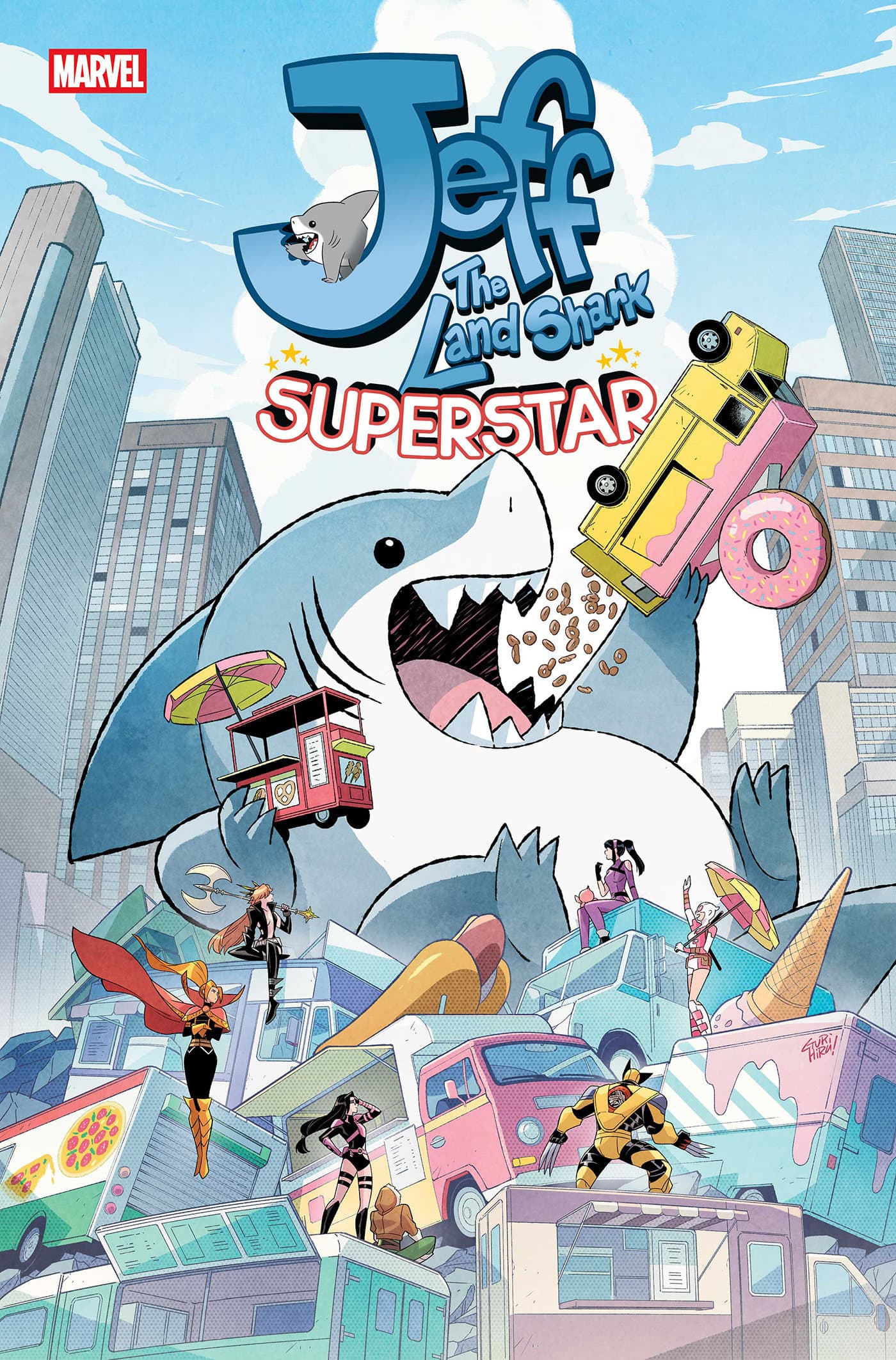 Cover for JEFF THE LAND SHARK: SUPERSTAR