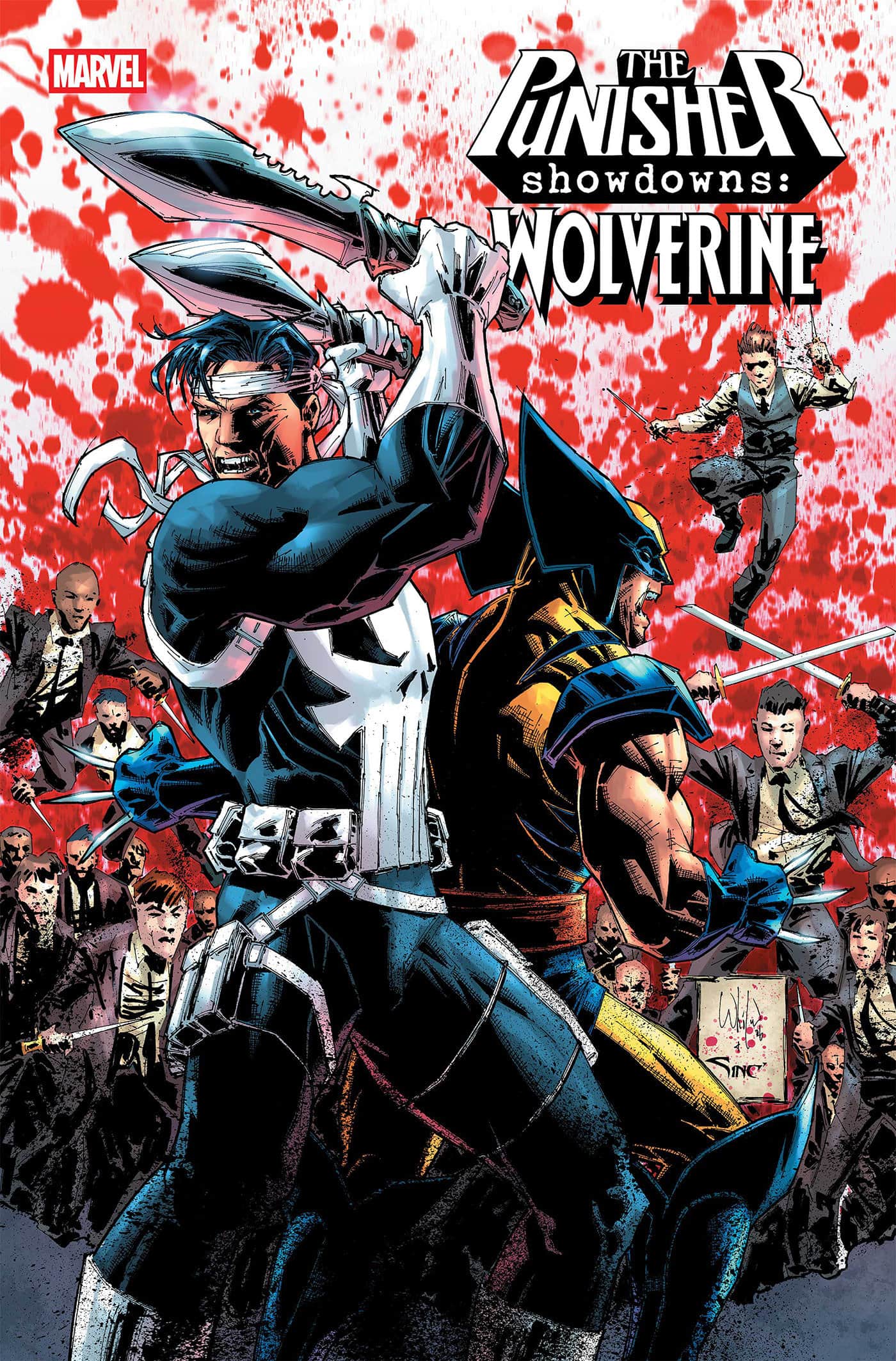PUNISHER SHOWDOWNS: WOLVERINE Cover