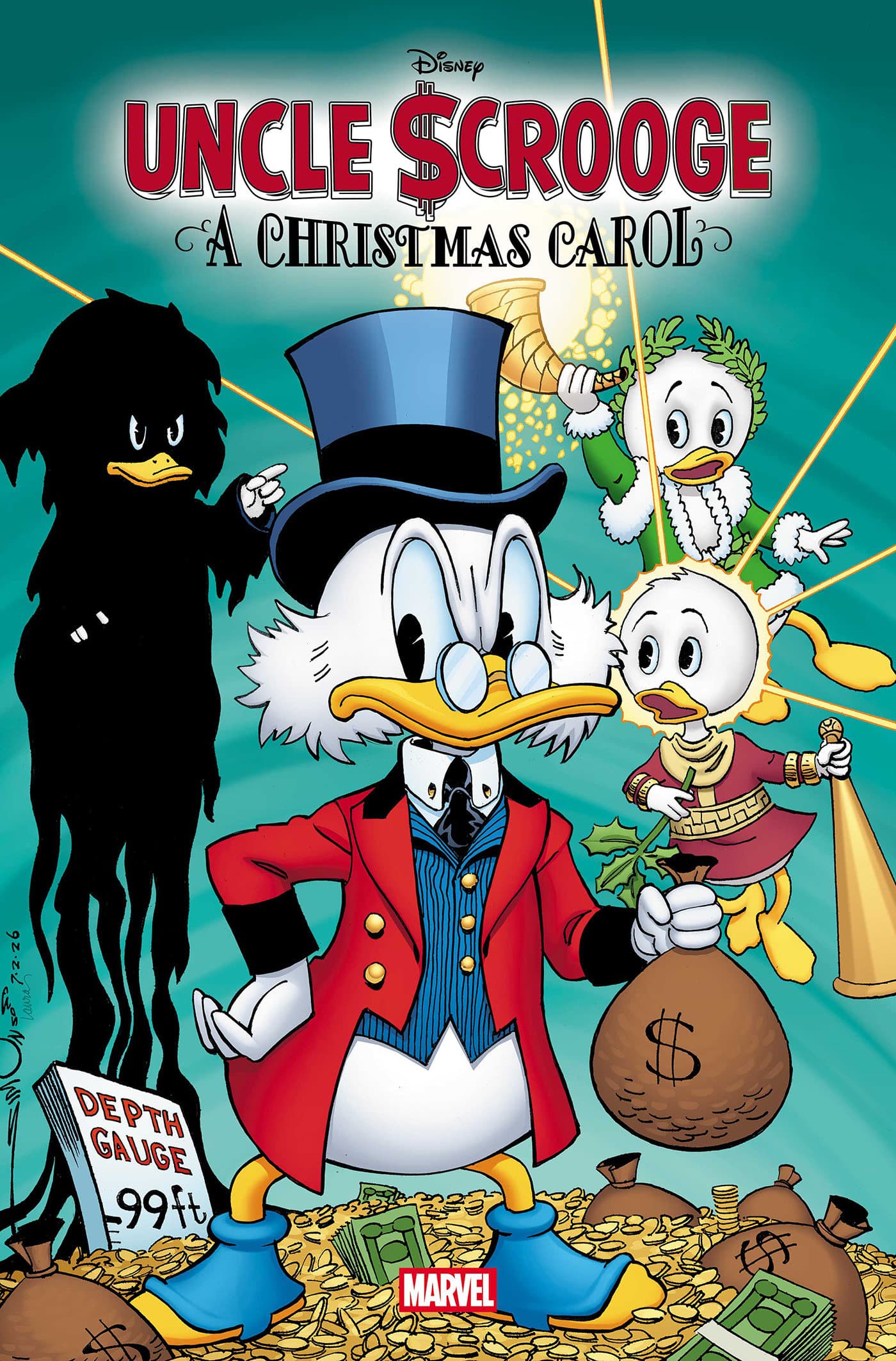 Cover for UNCLE SCROOGE: A CHRISTMAS CAROL