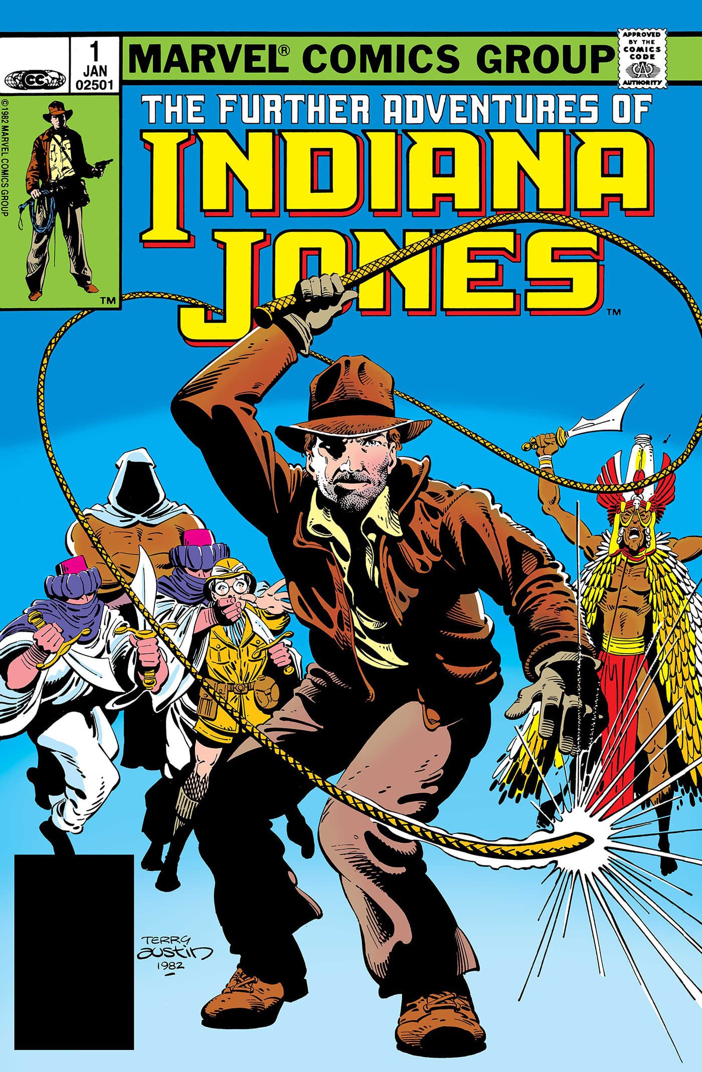 Cover for THE FURTHER ADVENTURES OF INDIANA JONES