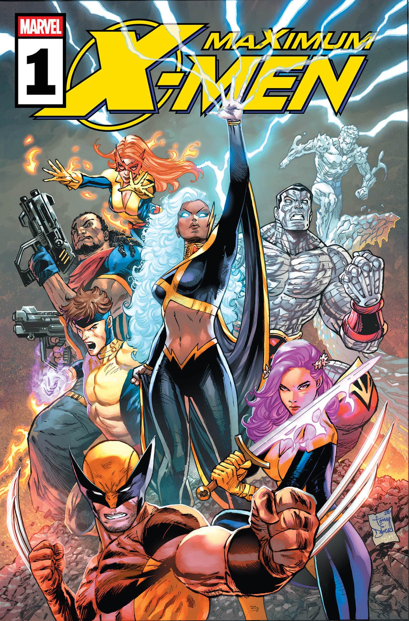 MAXIMUM X-MEN Cover