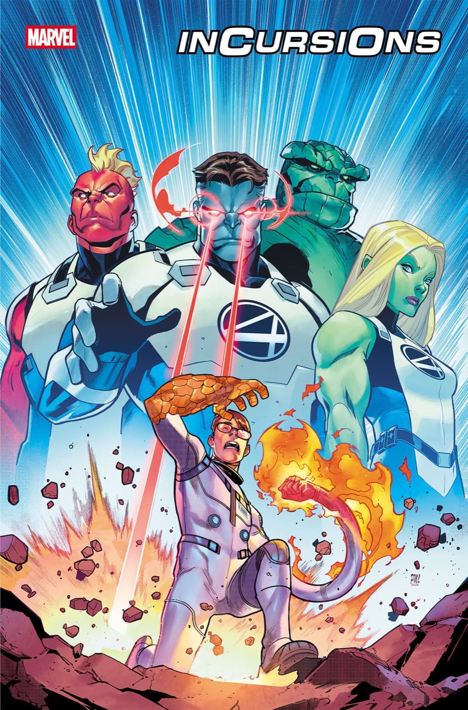 Cover for FANTASTIC FOUR: INCURSIONS