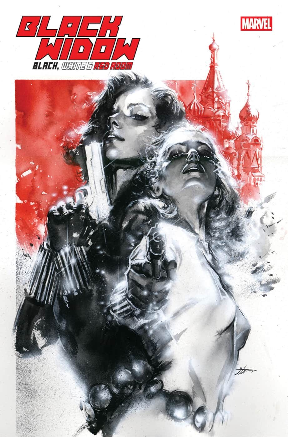 BLACK WIDOW: BLACK, WHITE & RED ROOM Cover