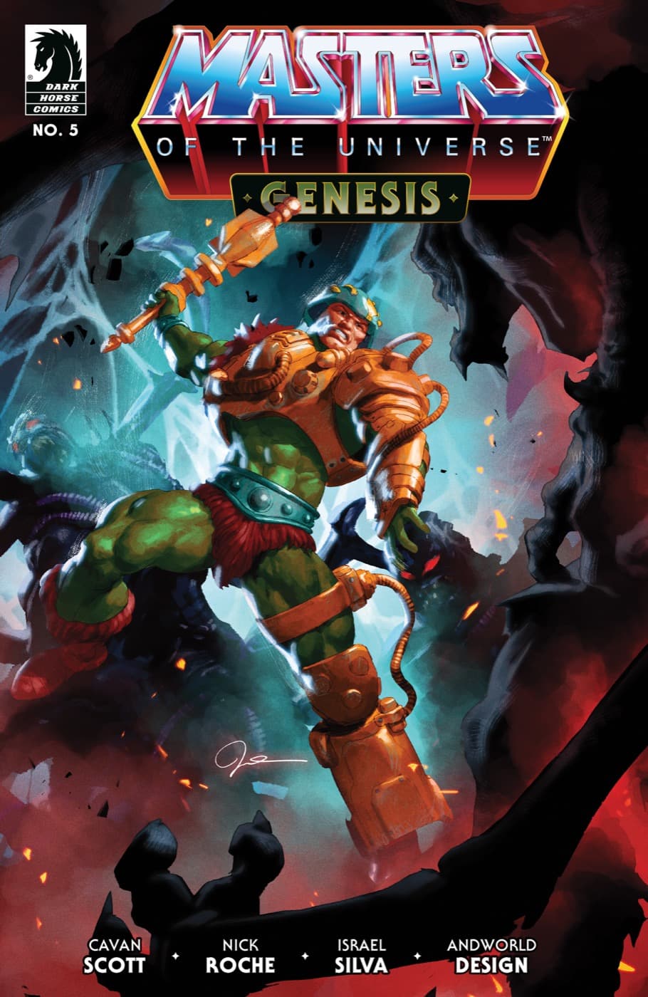 Cover for He-Man and the Masters of the Universe: Genesis