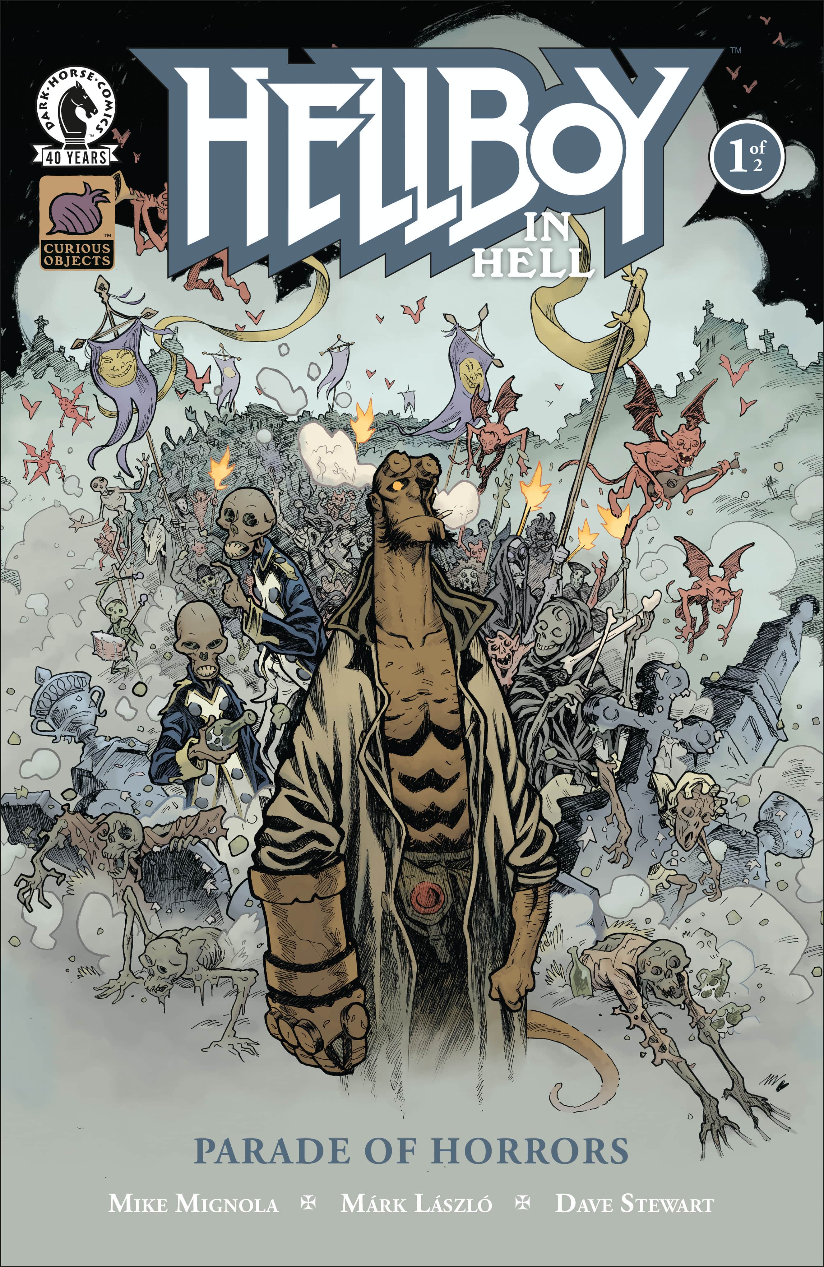 Hellboy in Hell: Parade of Horrors Cover