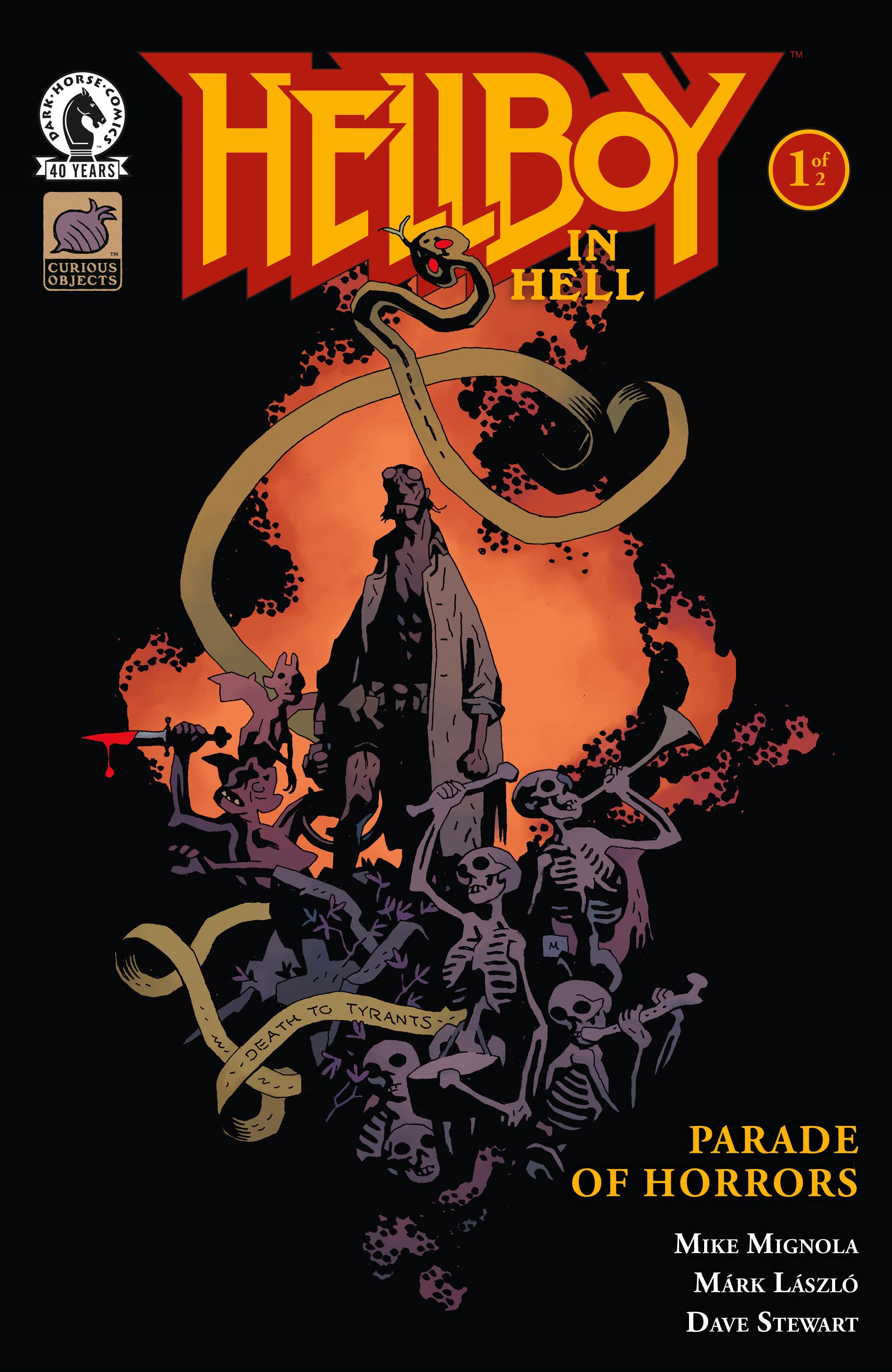 Cover für Hellboy in Hell: Parade of Horrors