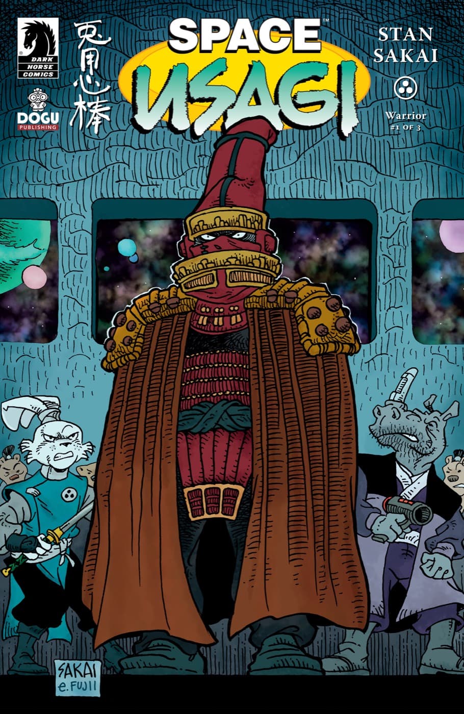 Cover for Space Usagi: Warrior