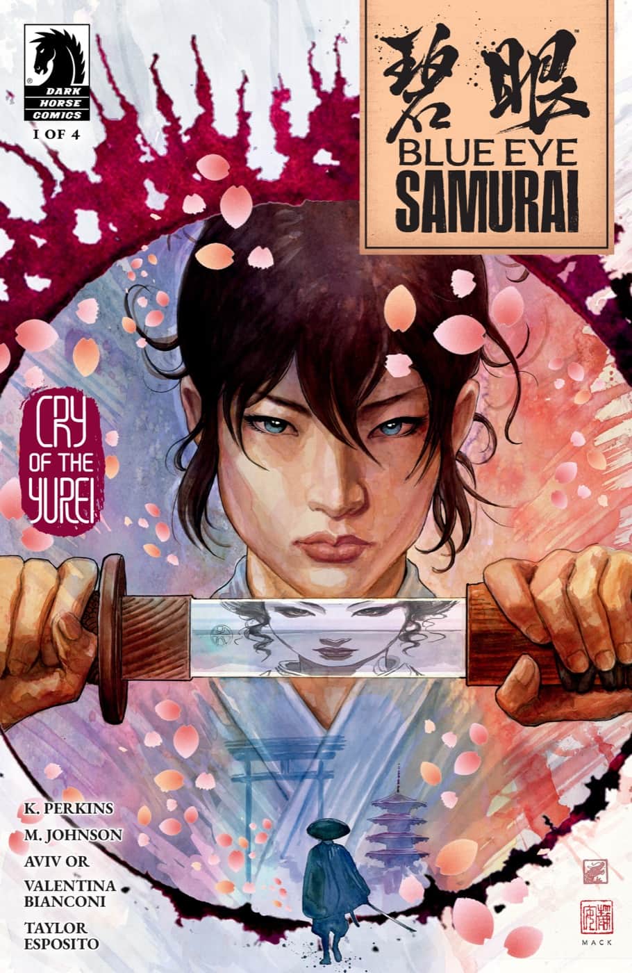 Blue Eye Samurai: Cry of the Yurei Cover