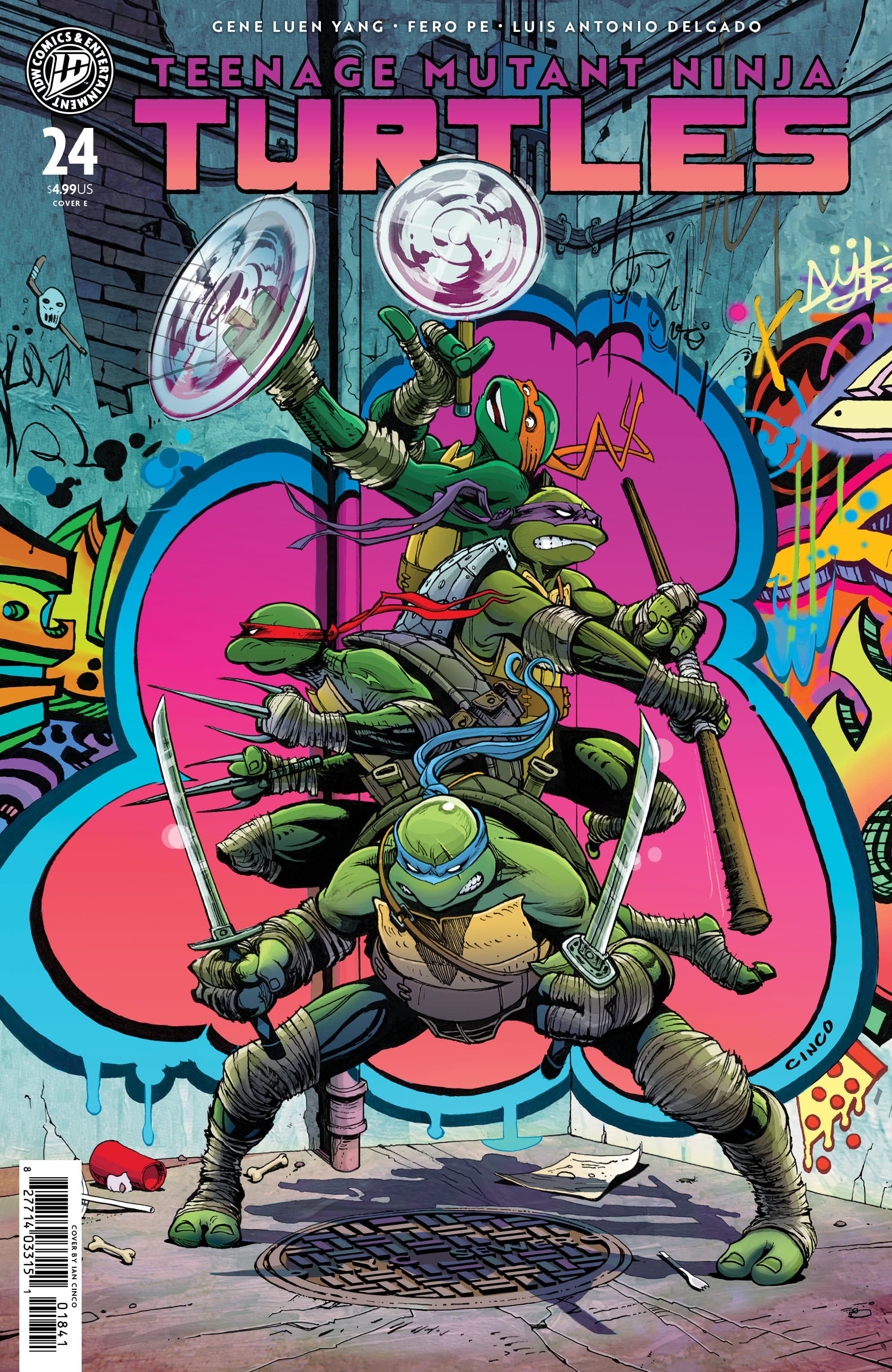 Cover for Teenage Mutant Ninja Turtles (2024)