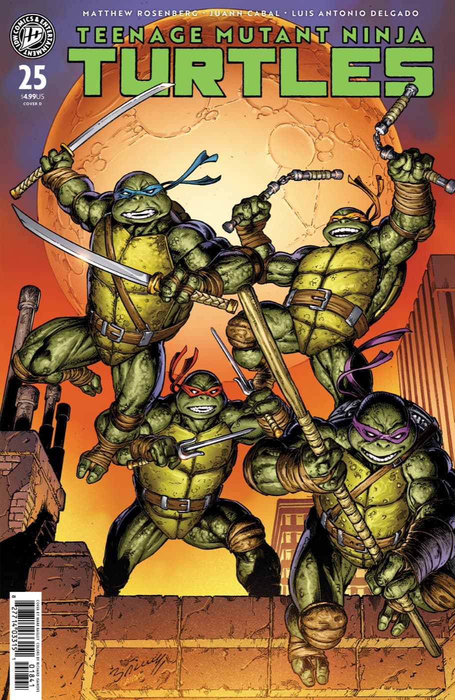 Cover for Teenage Mutant Ninja Turtles