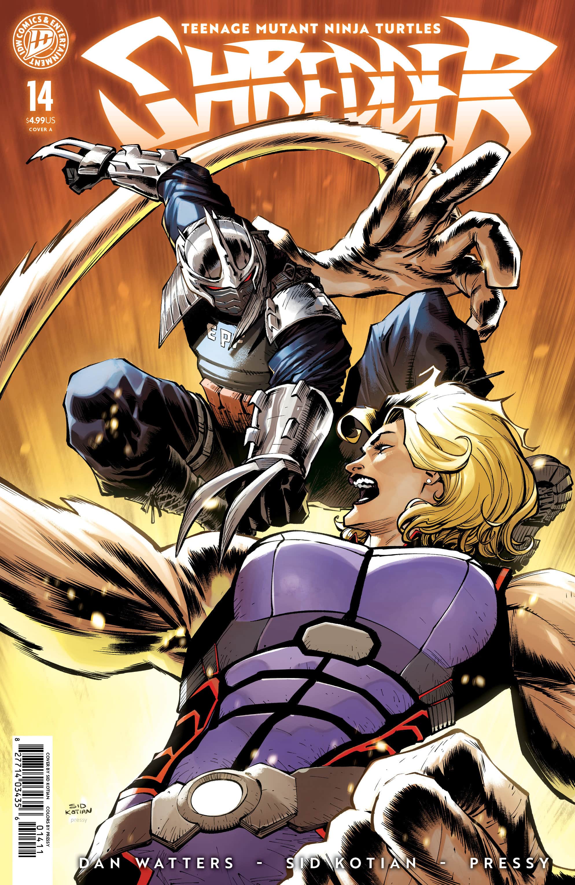 Teenage Mutant Ninja Turtles: Shredder Cover