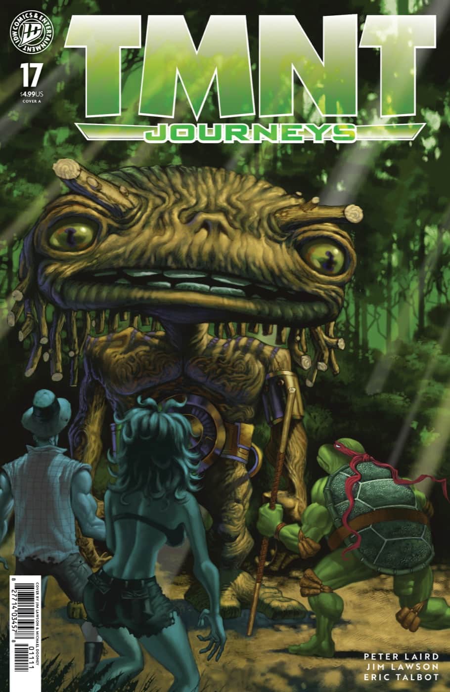 Teenage Mutant Ninja Turtles: Journeys Cover