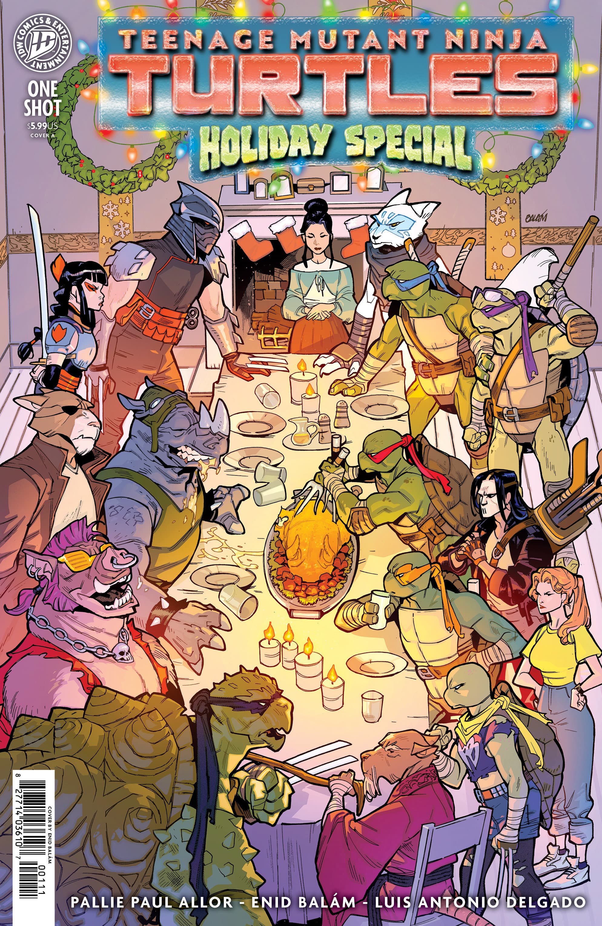 Cover for Teenage Mutant Ninja Turtles: Holiday Special